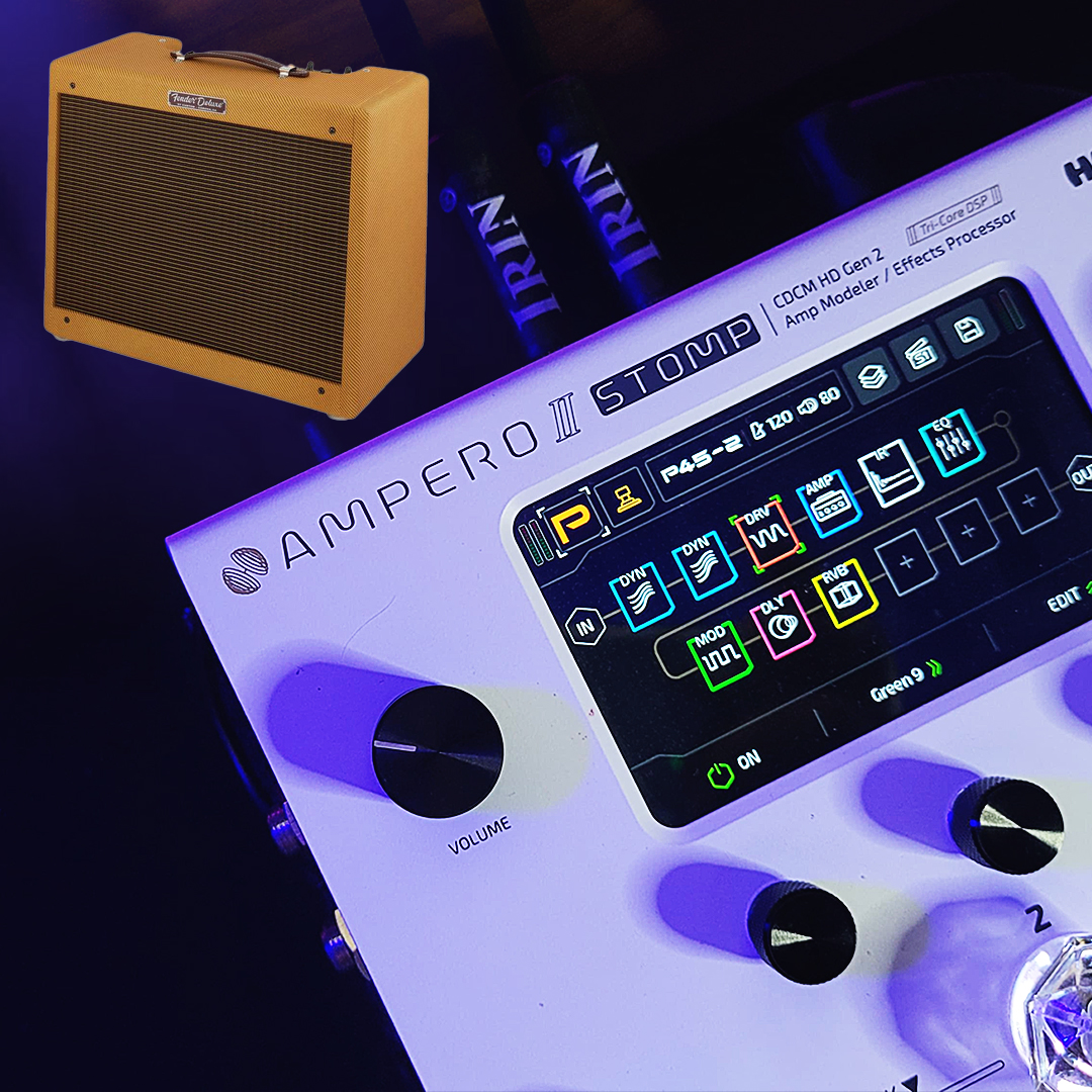 Presets Pack Fender Tweed Dlx - Ampero 2 Stomp / 2 Stage - Hismael GTR