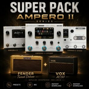 Super Pack Ampero 2/Stomp/Stage – Combo/Bundle